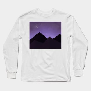 Moonside mountains Long Sleeve T-Shirt